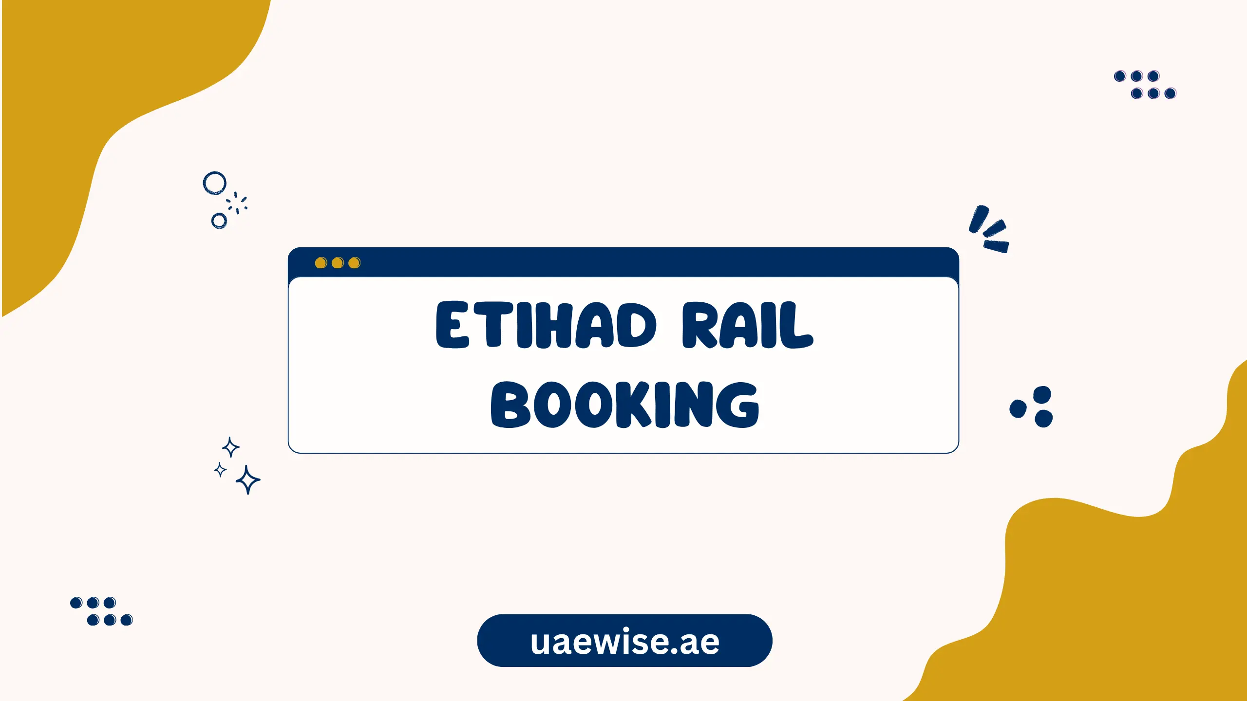 Etihad Rail Booking